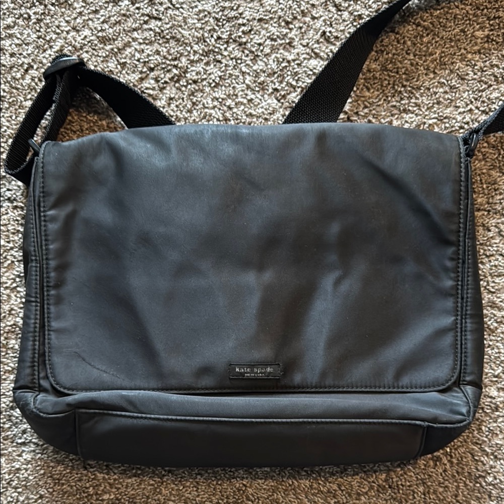 Kate Spade Black Messenger Bag